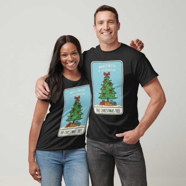 Celebration Christmas Tree Festive Holiday Gifts T-Shirt (Unisex)