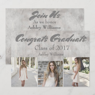 Celebration Class of 2017 Silver Einladung