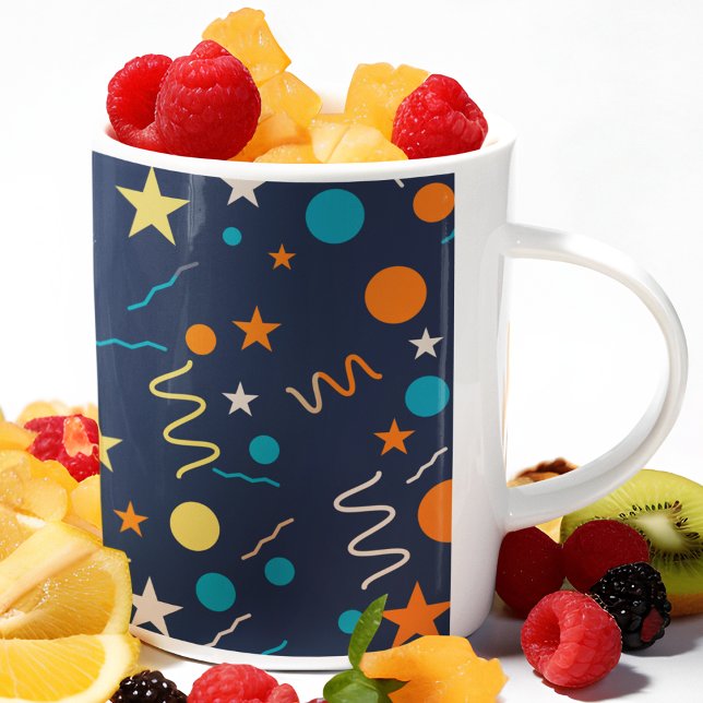 Celebration Confetti Shapes Kaffeetasse (Mugs)