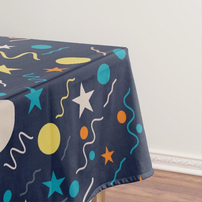 Celebration Confetti Shapes Tischdecke (Beispiel)