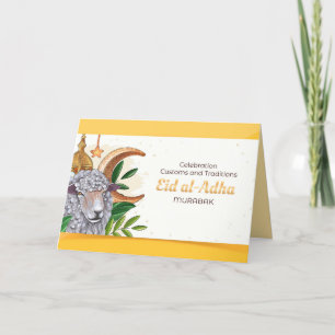 Celebration Custons and Traditions (Eid al-Adha) Dankeskarte