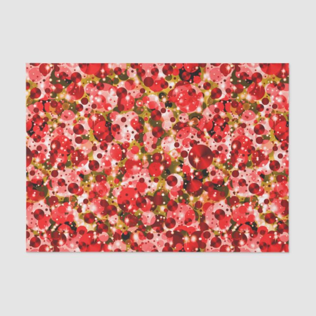 Celebration Dots-6-Strawberry Kiwi- Seidenpapier (Vorderseite)