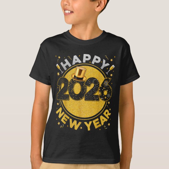 Celebration Happy New Year Eve 2026 Party Men Wome T-Shirt (Vorderseite)