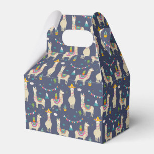 Celebration Llama Pattern Geschenkschachtel