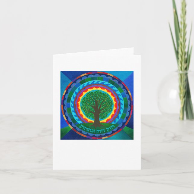 Celebration Mandala Note Card Karte (Vorderseite)