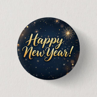 Celebration New Year Patches 2026 Button