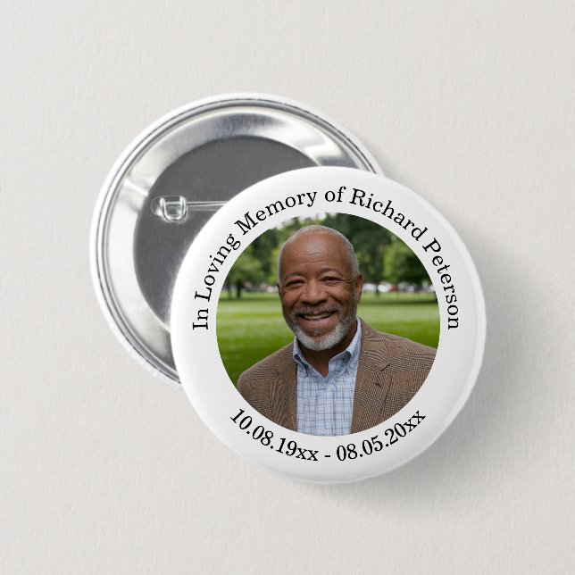 Celebration of Life 1 Special Photo  Button (Vorne & Hinten)