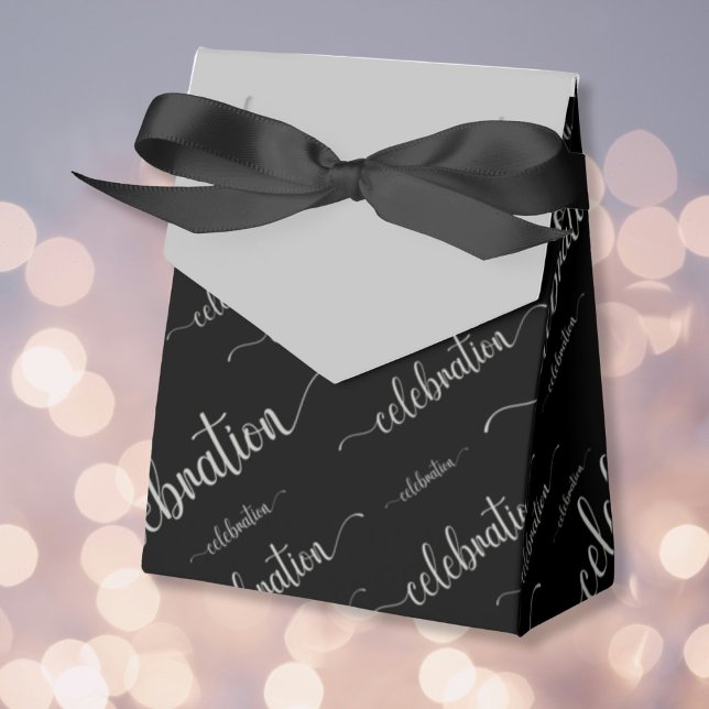 Celebration Script Pattern Geschenkschachtel (Von Creator hochgeladen)