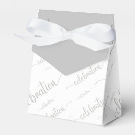 Celebration-Skriptmuster Geschenkschachtel