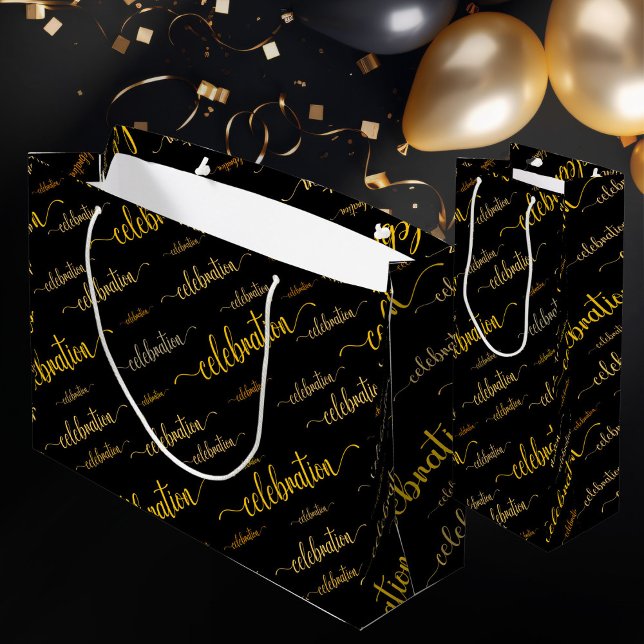 Celebration-Skriptmuster Große Geschenktüte (Von Creator hochgeladen)