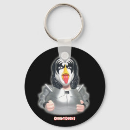 CelebriDucks Gene SImmons Kiss Schlüsselanhänger