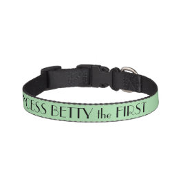Celedon Green Hundehalsband Personalisiert Haustierhalsband