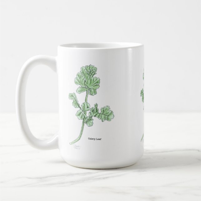 Celery Leaf Kaffeetasse (Links)