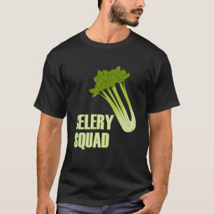 Celery Squad Vegetables Gesunde Leeks T-Shirt