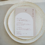 CELESTE Boho Moon & Stars Menükarte<br><div class="desc">Diese Karte verfügt über einen Bohmarsch mit Terrakottabönen,  Mond- und Sternakzenten gepaart mit einer modernen,  vereinfachenden Schriftart-Kombination. Es ist das perfekte Tischmenü für Ihre böhmische Wüste oder rustikale Erdtonereignisse.</div>