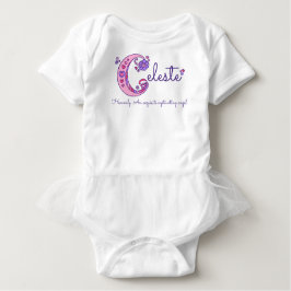 Celeste Mädchenname u. Bedeutung des Baby Strampler