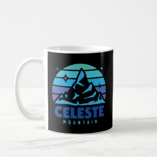 Celeste Mountain Playing Videogames Kaffeetasse