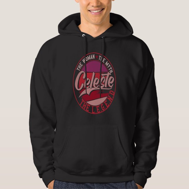 Celeste the Lady of Myth the Legend Hoodie (Vorderseite)