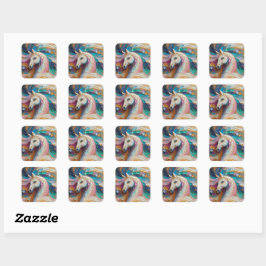 Celestia Horse Impressionism Sticker