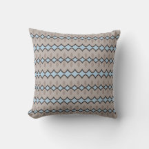 Celestia Petalwave | Puderblau und Taupe geometris