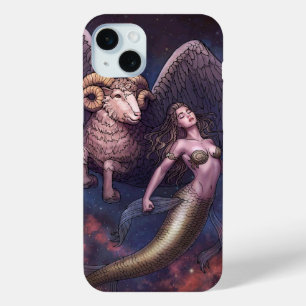 Celestial Aries und Mermaid Case-Mate iPhone Hülle