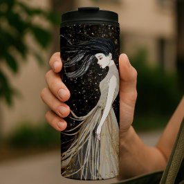 Celestial Art Cosmic Muse Dreamy Thermosbecher