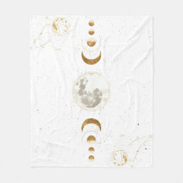 Celestial Astrology Pattern |Wrapping Paper Fleecedecke