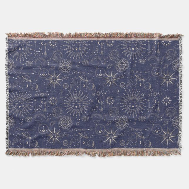 Celestial Astronomy Navy Muster Decke (Vorderseite)