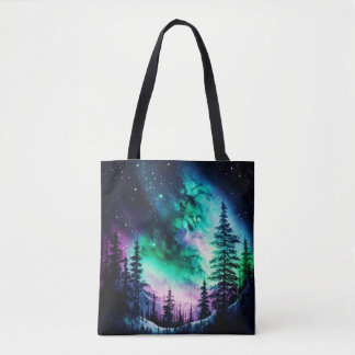 Celestial Aurora Borealis Northern Lights Vivid