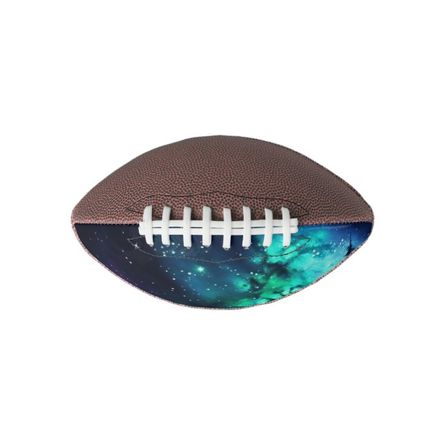 Celestial Aurora Borealis Northern Lights Vivid Football (Vorderseite)