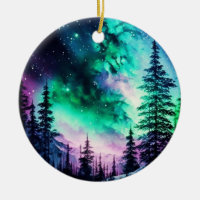 Celestial Aurora Borealis Northern Lights Vivid