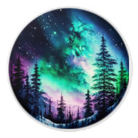 Celestial Aurora Borealis Northern Lights Vivid