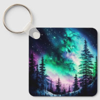 Celestial Aurora Borealis Northern Lights Vivid