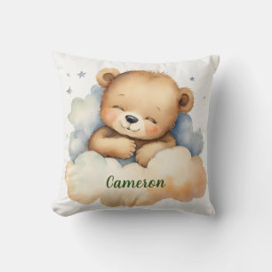 Celestial Baby Bear Personalisiertes Kinderzimmer Kissen