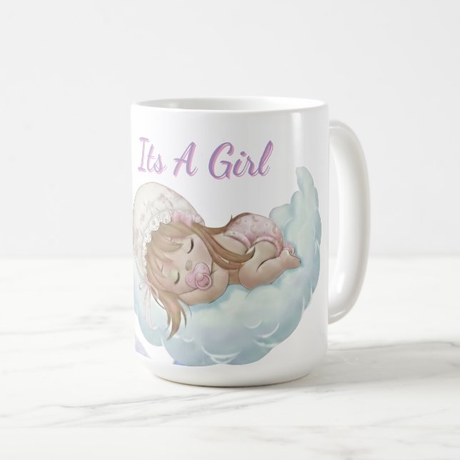 Celestial Baby shower  Kaffeetasse (VorderseiteRechts)