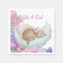 Celestial Baby shower Serviette