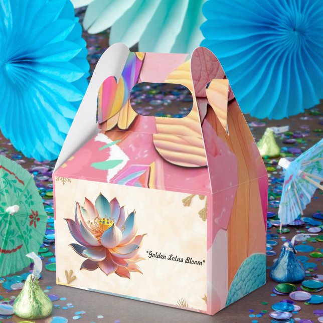 "Celestial Bloom" Geschenkschachtel (Party)
