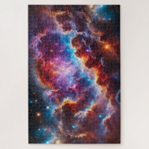 "Celestial Bloom" - Jigsaw Puzzles