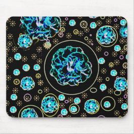 Celestial Blue Mouse Pad Mousepad