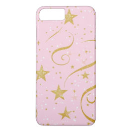Celestial Blush - Starry Rose Gold Phone Case