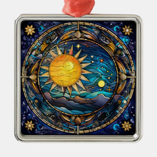 Celestial Bodies Ornament Aus Metall