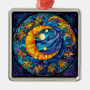 Celestial Bodies Ornament Aus Metall