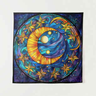 Celestial Bodies Tapestry Wandteppich