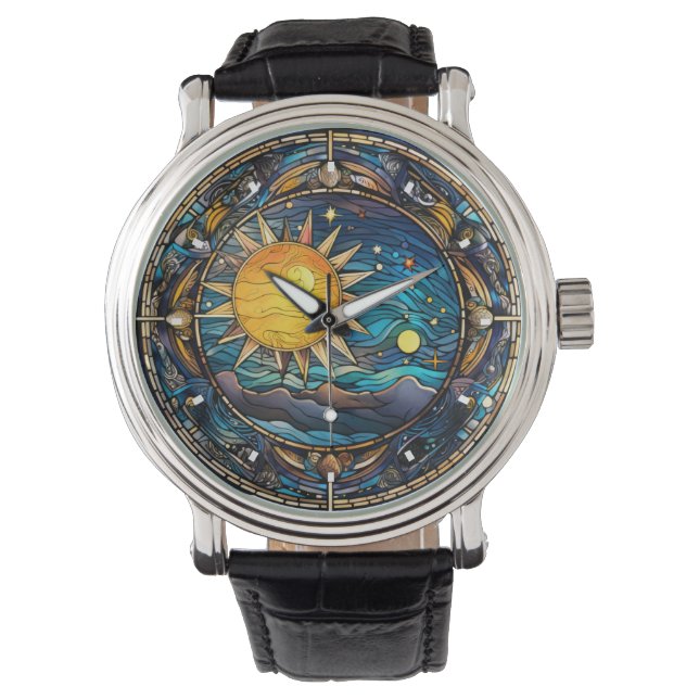 Celestial Bodies Watch Armbanduhr (Vorderseite)
