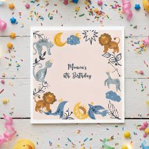 Celestial boho Tiere Geburtstag