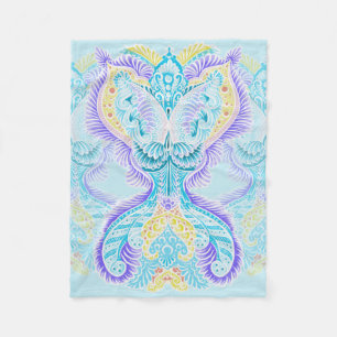 Celestial Butterfly Glow Fleecedecke