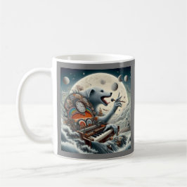 Celestial Canis Pianist Kaffeetasse
