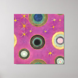 Celestial Cartography: Visionary Cosmos Leinwanddruck