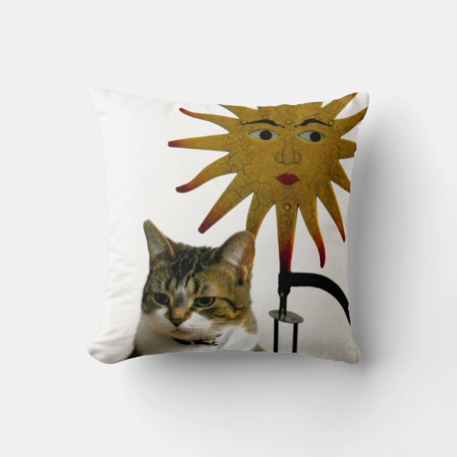 Celestial Cat Kissen (Vorderseite)