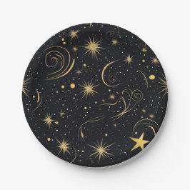 Celestial Charm Paper Bowl Pappteller